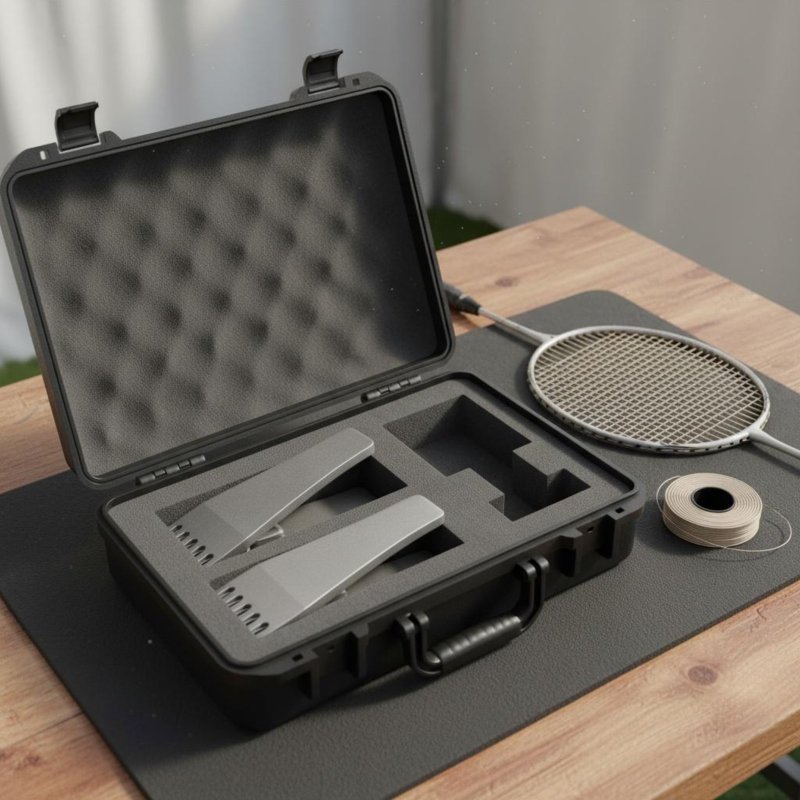 Badminton World - Badminton-Schläger-Spannwerkzeug aus Aluminiumlegierung mit 6 Zähnen,