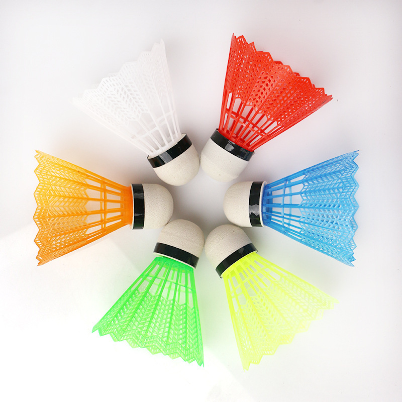 6/12 Stück bunte Badmintonbäll – Badminton League Bewertung und Preis