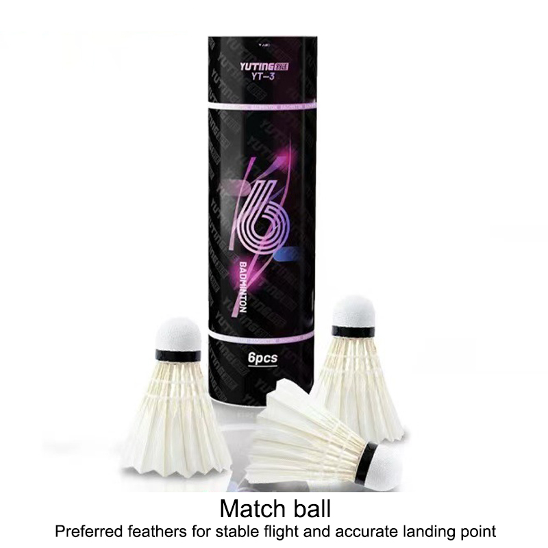 3/6 Stück Badmintonbälle Feder – Badminton World Bewertung und Preis