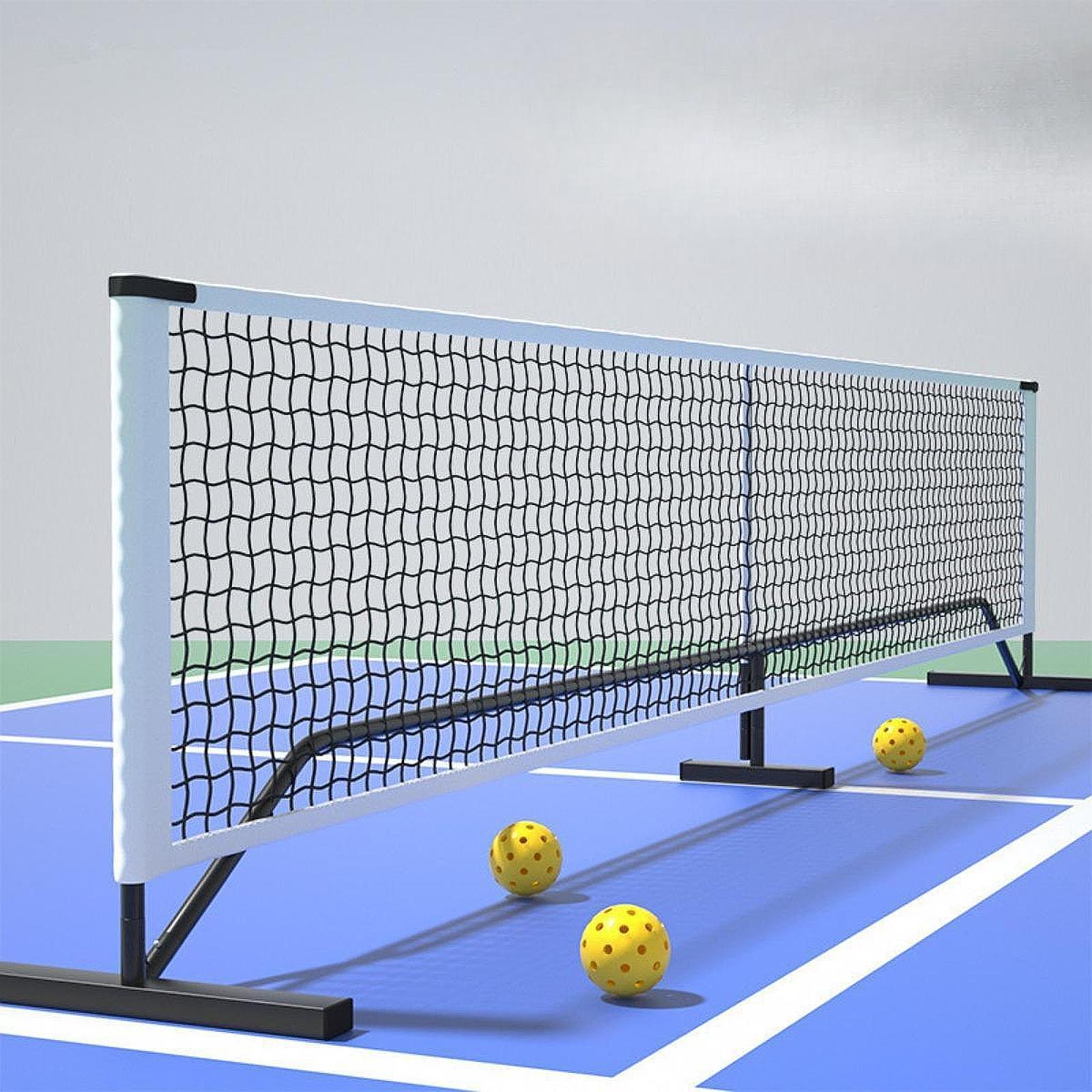 Tragbares Pickleball-Netz, 6,7 – Badminton League Bewertung und Preis