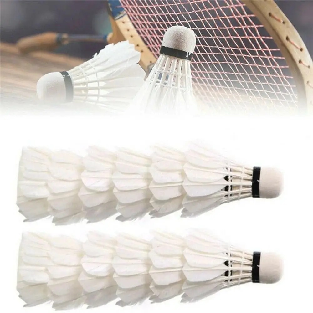 3/6/12 Stück Badminton-Federbä – Badminton League Bewertung und Preis